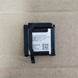 Li3905T44P6h292752 500mAh 3.85V Li-Polymer replacement battery for Nubia Alpha Watch SW1002, front view, white background