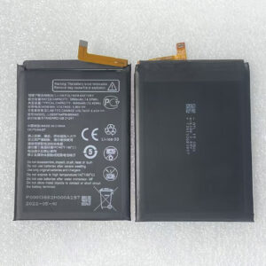 Li3939T44P8h896443 4000mAh 3.85V Li-Polymer replacement battery for ZTE S30 smartphone, front and back view combined, white background