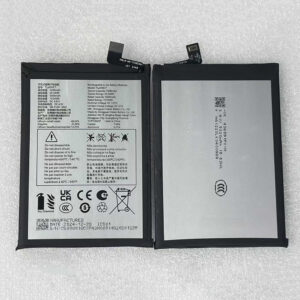 TLp050C7 5200mAh 3.91V Li-Polymer replacement battery for TCL 5099D and 5099X 5G, front view, white background