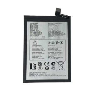 TLp050C7 5200mAh 3.91V Li-Polymer replacement battery for TCL 5099D 5G, front view on white background