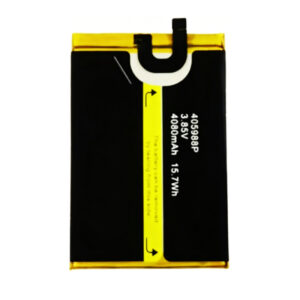 405988P 4080mAh 3.85V Li-Polymer replacement battery for Blackview A60, front view on white background showing battery surface and connector flex cable