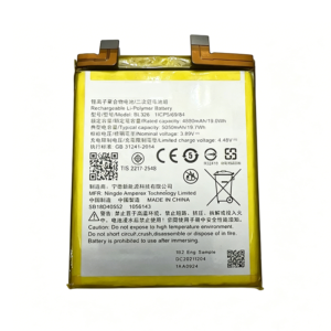 BL326 5050mAh 3.89V Li-Polymer replacement battery for Lenovo Legion Y70 L71091, front view on white background