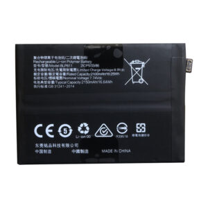 BLP811 4300mAh 7.74V dual-cell Li-Polymer replacement battery for Oppo Reno 4 SE PEAT00, Oppo Reno 5 PEGM00, and Oppo Find X3 Lite CPH2145, front view on white background showing battery surface and connector flex cable