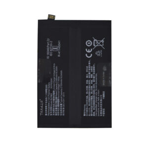 BLP863 4300mAh 7.74V dual-cell Li-Polymer replacement battery for Oppo Reno 6 5G PEQM00, front view showing battery surface and connector flex cable