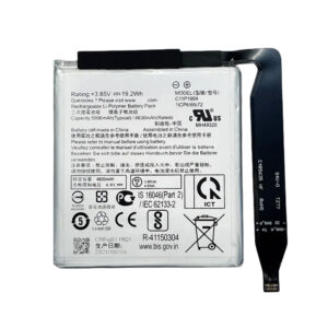 C11P1904 5000mAh 3.85V Li-Polymer replacement battery for ASUS Zenfone 7 ZS670KS, front view on white background