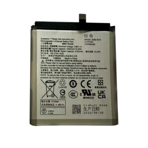 C11P2302 4300mAh 3.89V Li-Polymer replacement battery for ASUS Zenfone 11, front view on white background
