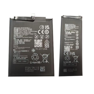 HB296079EWW-11 2710mAh and HB2642B4EWW-11 2400mAh Li-Polymer batteries for Huawei Mate X6, both batteries front view showing labels and flex cables