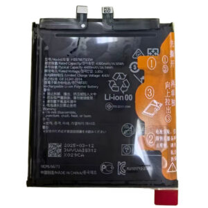 HB576675EFW 4400mAh 3.85V Li-ion Polymer replacement battery for Huawei Mate 40 Pro, front view on white background showing battery surface and connector flex cable