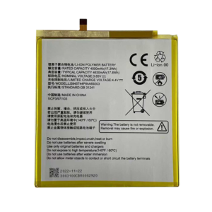 LI3945T44P8HA69203 4630mAh 3.85V Li-Polymer replacement battery for ZTE Grand X View 2 tablet, front view on white background showing battery surface and connector flex cable