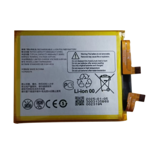 Li3941T44P8h826453 4600mAh 3.87V Li-Polymer replacement battery for ZTE Axon 30 Ultra, front view on white background showing battery surface and connector flex cable
