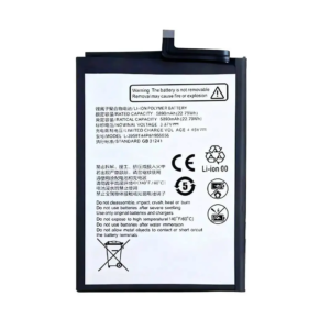 Li3959T44P8h956656 6000mAh 3.87V Li-Polymer replacement battery for ZTE 30 Pro and ZTE S30 SE 8030N, front view showing battery surface and connector flex cable