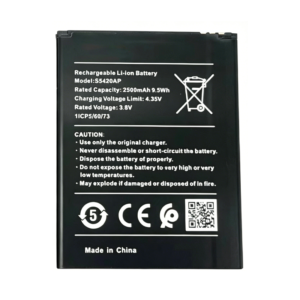 S5420AP 2500mAh 3.8V Li-ion replacement battery for Nokia C1 TA-1165, front view showing battery label with model number S5420AP and capacity 2500mAh