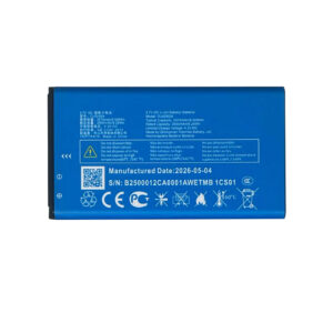 TLi025GA 2570mAh 3.7V Li-ion replacement battery for TCL and Alcatel Link Zone hotspot, front view on white background