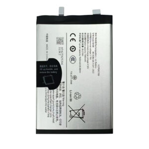 BA98 7620mAh 3.79V Li-ion Polymer replacement battery for Vivo Y300 GT and iQOO Z10 Turbo, front view on white background showing battery surface and connector flex cable