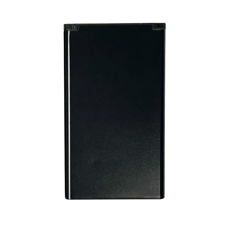 BL-L5H 1450mAh 3.7V replacement battery for Nokia 105 4G TA-1553 and 110 4G TA-1530, back view showing model number BL-L5H, capacity 1450mAh, and voltage 3.7V on spec label