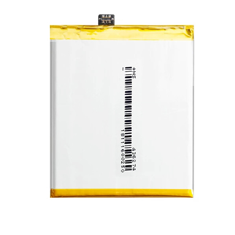 BLP657 3300mAh 3.85V replacement battery for OnePlus 6 A6000, back view showing model number BLP657, capacity 3300mAh, and voltage 3.85V on spec label