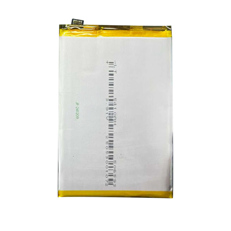 BLPB87 5800mAh 3.92V replacement battery for OPPO Reno 13F CPH2677, back view showing model number BLPB87, capacity 5800mAh, and voltage 3.92V on spec label