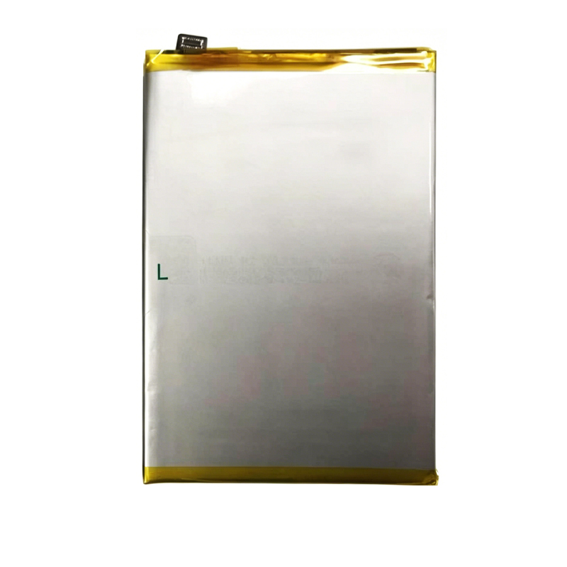 BLPC21 6000mAh 3.92V replacement battery for OPPO A5X International, back view showing model number BLPC21, capacity 6000mAh, and voltage 3.92V on spec label