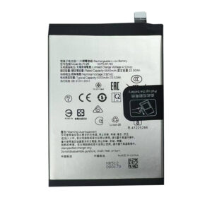 BLPC29 6000mAh 3.92V Li-ion Polymer replacement battery for OPPO Reno 14 CPH2737, front view on white background showing battery surface and connector flex cable