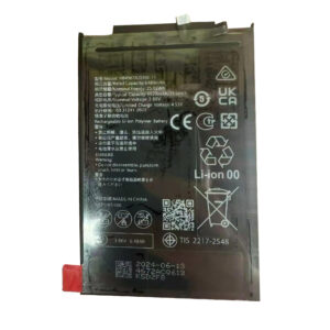 HB4967A2ExW-11 6620mAh 3.86V Li-Polymer replacement battery for Huawei Enjoy 80 and Enjoy 90 Plus, front view showing battery label and connector flex cable