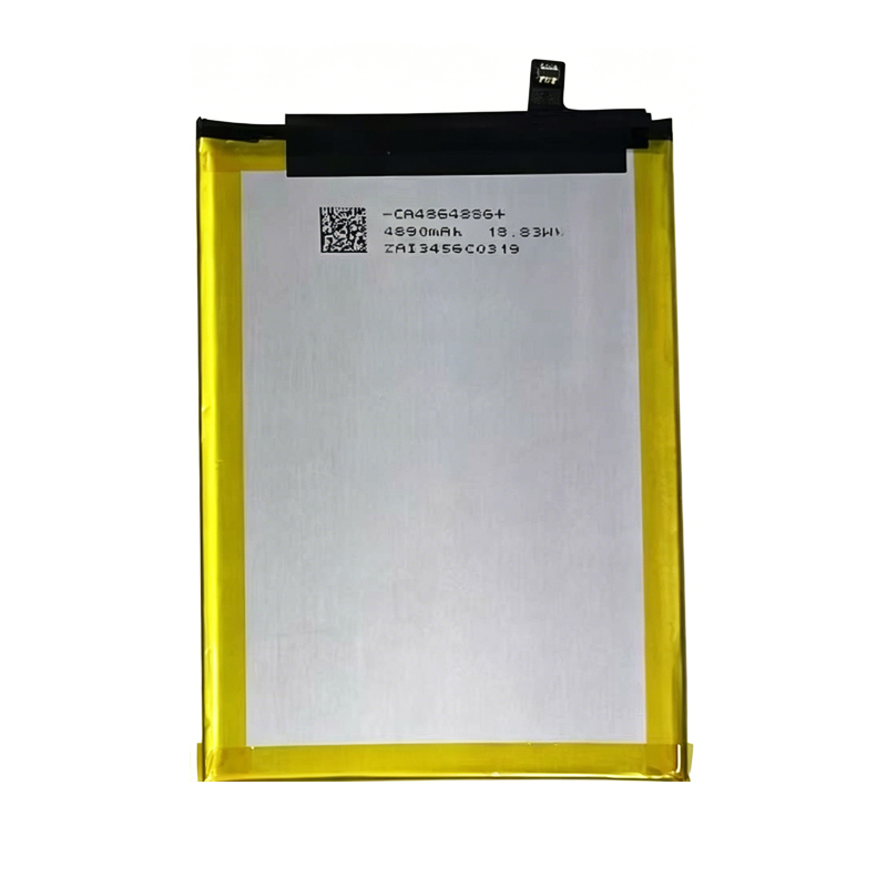 Li3939T44P8H906450 5000mAh 3.85V replacement battery for ZTE A52 A72 A73 A53 PRO, back view showing model number Li3939T44P8H906450, capacity 5000mAh, and voltage 3.85V on spec label