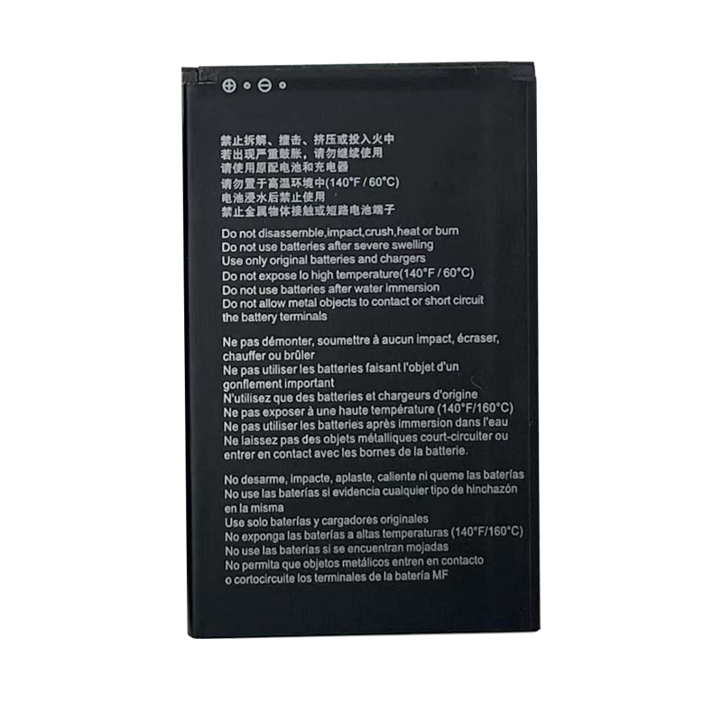 Li3945T44P4h815174 4500mAh 3.85V replacement battery for ZTE MU5001 MU5002 M3 U30Air, back view showing model number Li3945T44P4h815174, capacity 4500mAh, and voltage 3.85V on spec label
