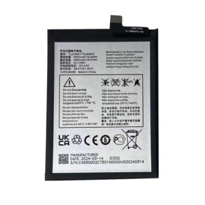 TLp048A1 TLp048A7 5000mAh 3.85V Li-Polymer replacement battery for TCL 20SE, 30SE, 20S, 20L, 20XE, and 5087Z, front view showing battery label and connector flex cable