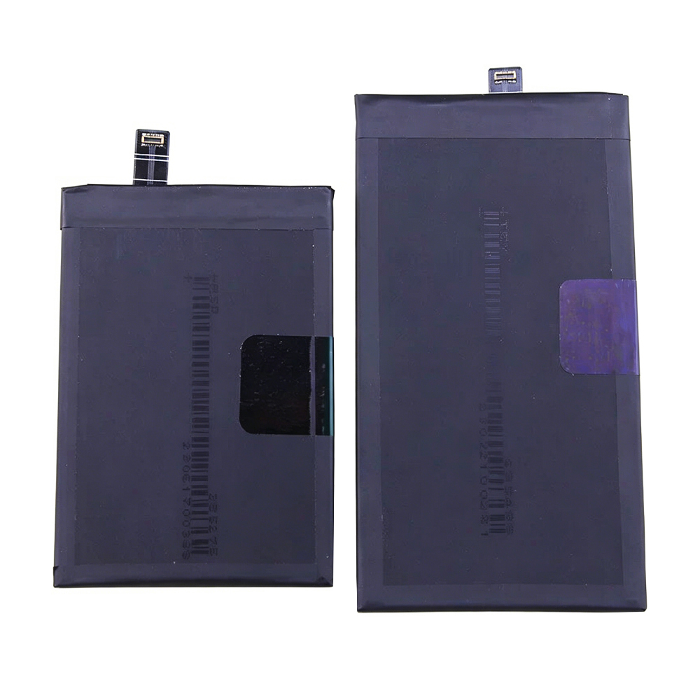 B-Y7 (2400mAh) and B-Y6 (2400mAh) battery set for Vivo X Fold 2, back view showing spec labels: B-Y7 2400mAh 3.91V and B-Y6 2400mAh 3.91V