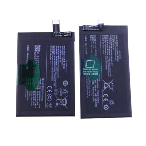 B-Y7 (2400mAh) and B-Y6 (2400mAh) dual-cell battery set for Vivo X Fold 2 V2229A, side-by-side front view on white background showing both batteries with small 2-pin connectors