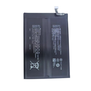 BLPE03 3900mAhx2 7.52V Li-ion Polymer dual-cell replacement battery for OnePlus ACE6, front view showing battery surface and small 2-pin connector