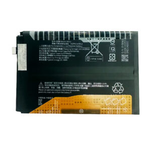 BN6E 6500mAh 3.87V Li-ion Polymer replacement battery for Redmi Note 15 Pro 4G, front view showing battery surface and small 2-pin connector