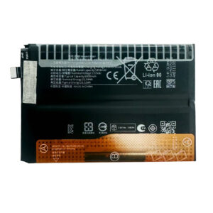 BN6F 6000mAh 3.92V Li-ion Polymer replacement battery for Redmi Note 15 4G Global Version, front view showing battery surface and small 2-pin connector