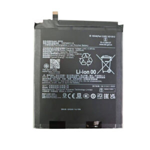 BP50 5000mAh 3.89V Li-ion Polymer replacement battery for Xiaomi Pad 6S Pro, front view showing battery surface and small 2-pin connector