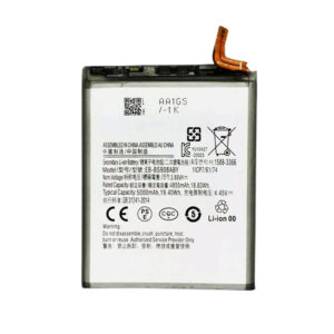 EB-BS908ABY 5000mAh 3.88V Li-ion Polymer replacement battery for Samsung Galaxy S22 Ultra 5G, front view showing battery surface and small 2-pin connector