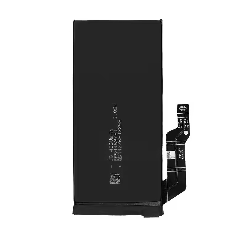 GLU7G 4410mAh 3.85V replacement battery for Google Pixel 6A 5G GX7AS, GB62Z, and G1AZG, back view showing model number GLU7G, capacity 4410mAh, and voltage 3.85V on spec label