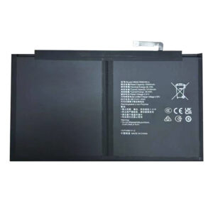 HB26J7B5EHW-A 10100mAh 3.91V Li-ion Polymer replacement battery for Honor V9 and Honor 10, front view showing battery surface and small 2-pin connector