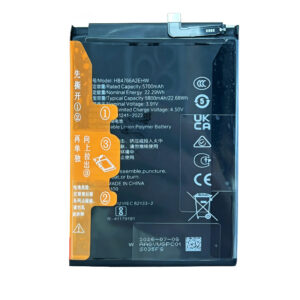 HB4766A2EHW 5800mAh 3.91V Li-ion Polymer replacement battery for Honor X60 BRC-AN00, front view showing battery surface and small 2-pin connector