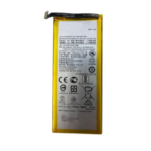JT40 3200mAh 3.8V Li-ion Polymer replacement battery for MOTO G6 Plus XT1926-6 and XT1926-7, front view showing battery surface and small 2-pin connector