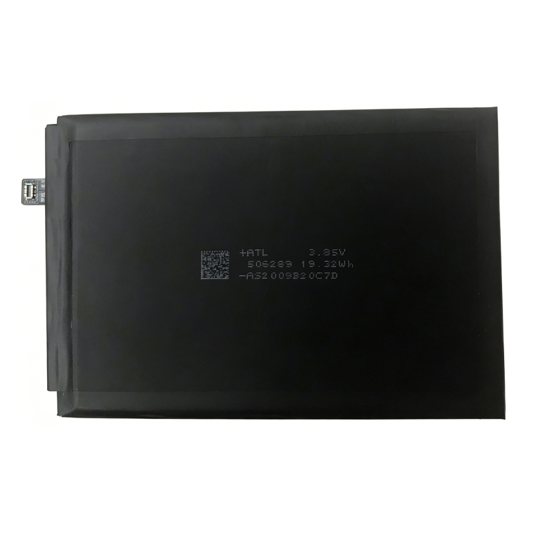 Li3950T44P8h926251 5100mAh 3.85V replacement battery for Nubia Play 5G NX651J, back view showing model number Li3950T44P8h926251, capacity 5100mAh, and voltage 3.85V on spec label