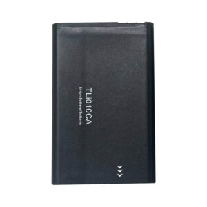 TLi010CA 1030mAh 3.7V Li-ion Polymer replacement battery for TCL and Alcatel phones, front view showing battery surface and small 2-pin connector
