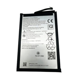 TM490H3 5000mAh 3.85V Li-ion Polymer replacement battery for TECNO and Infinix smartphones, front view showing battery surface and small 2-pin connector