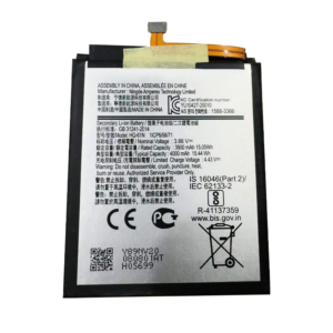 HQ-61N 3210mAh 3.85V Li-ion Polymer replacement battery for KULIAO K10, front view showing battery surface and small 2-pin connector
