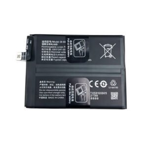 B-S9 4500mAh 7.78V Li-ion Polymer replacement battery for iQOO Neo 5S V2154A, front view showing dual-cell battery assembly and small 2-pin connector