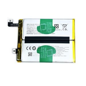 B-X1 4700mAh 7.78V Li-ion Polymer replacement battery for Vivo X90 Pro V2242A, front view showing dual-cell battery assembly and small 2-pin connector