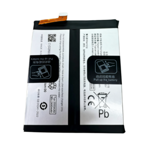 BA23 5100mAh 7.78V Li-ion Polymer replacement battery for Vivo X100S, front view showing battery surface and small 2-pin connector