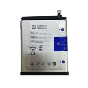 BA431 6000mAh 3.87V Li-ion Polymer replacement battery for MEIZU Lucky 08 M431Q, front view showing battery surface and small 2-pin connector