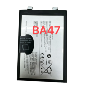 BA47 6000mAh 3.84V Li-ion Polymer replacement battery for Vivo S19 V2410A, front view showing battery surface and small 2-pin connector