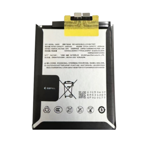 BA531 6200mAh 3.91V Li-ion Polymer replacement battery for Meizu Note 16 Pro, front view showing battery surface and small 2-pin connector