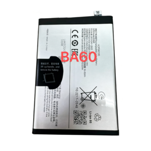 BA60 5150mAh 3.85V Li-ion Polymer replacement battery for Vivo Y19 Global Version, front view showing battery surface and small 2-pin connector