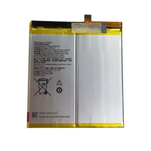 L21D2P32 6550mAh 3.87V Li-ion Polymer replacement battery for Lenovo Legion Y700 TB-9707F, front view showing battery surface and small 2-pin connector